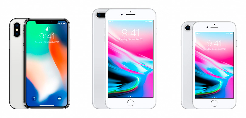 novos lançamentos da apple iphone 8 e X